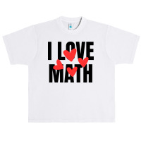 I Love Math Urban Heavy T-shirt | Artistshot