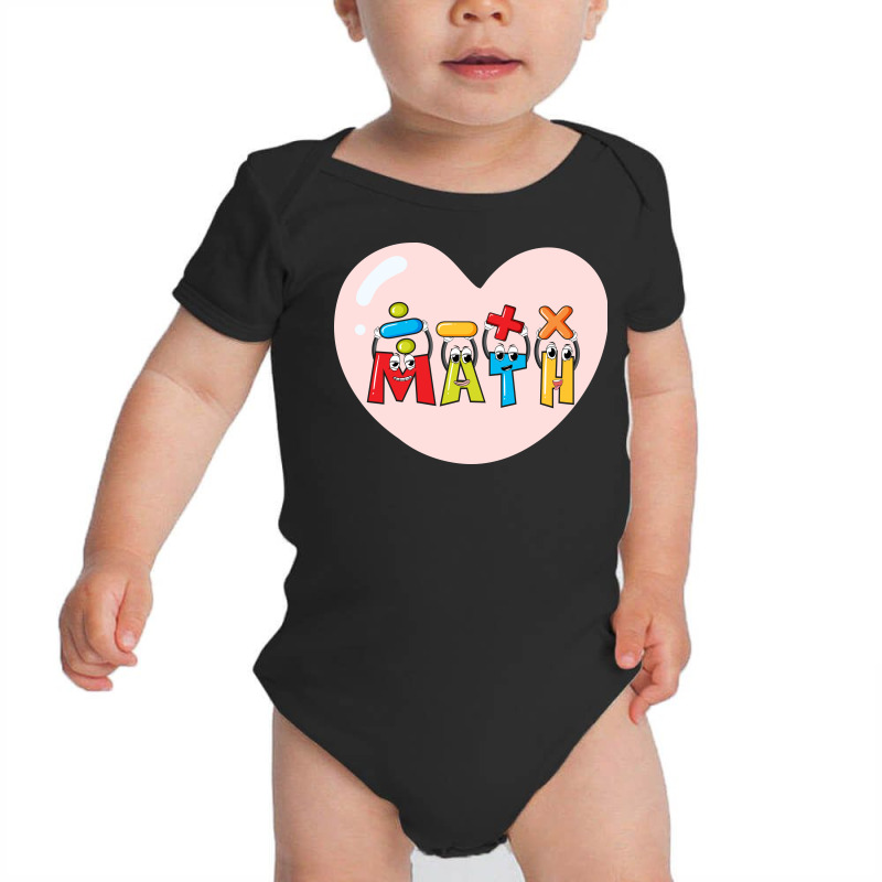 I Love Math Baby Bodysuit | Artistshot