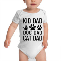 Funny Kid Dog Cat Dad Baby Bodysuit | Artistshot