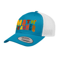 Mathematics Equation Back To School Retro Math Teacher's Day Retro Trucker Cap | Artistshot