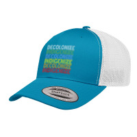 Decolonize Indigenize Shirt Native American Education Gift T Shirt Retro Trucker Cap | Artistshot