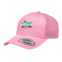 Malibu California Retro 1970's Design Retro Trucker Cap | Artistshot