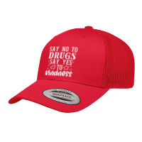 Say No To Yes To Kindness Red Ribbon Week Awareness Retro Trucker Cap | Artistshot