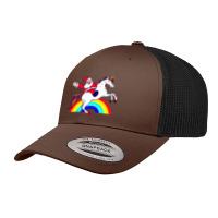 Santa Unicorn Retro Trucker Cap | Artistshot