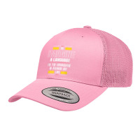 To Imagine A Language Is To Imagine A Form Of Life Quotes Retro Trucker Cap | Artistshot