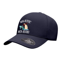 Majestic Mer-beard Funny Merman Manly Merman Seamless Cap | Artistshot