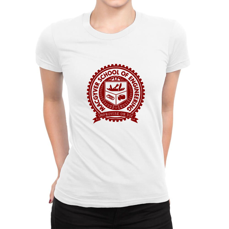 Engineering School Ladies Fitted T-Shirt by deanbriosnf | Artistshot