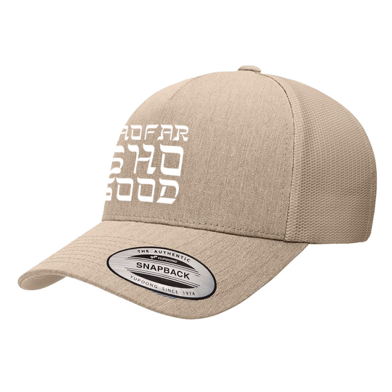 Shofar Sho Good Jewish Holiday Long Sleeve T Shirt Yupoong Trucker Cap | Artistshot