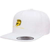 Motivational Latin Language Motto   Actions, Not Words T Shirt 5 Panel Snapback Cap | Artistshot