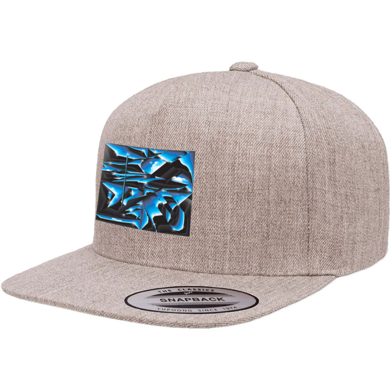 Mask Roky Erickson Day Gift 5 panel snapback cap by Artist-Marin | Artistshot