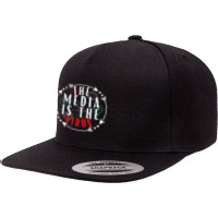 Music Vintage Kid Hypnotised Day Gift 5 Panel Snapback Cap | Artistshot