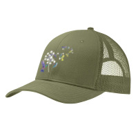 Dandelion Hummingbird Flower For Birdwatcher Herbalist Pa Trucker Cap | Artistshot