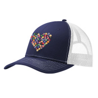 Pool Player Billiard Balls Heart For Pool & Billiards Lovers T Shirt Pa Trucker Cap | Artistshot