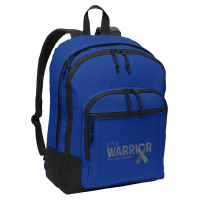 Brain Cancer Awareness Warrior Basic Backpack | Artistshot