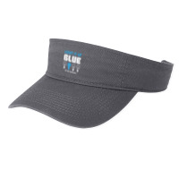 Autism Awareness Light It Up Blue Fashion Visor | Artistshot