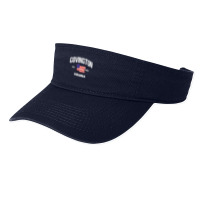 Covington Virginia Va Usa Stars & Stripes Vintage Style Premium Fashion Visor | Artistshot