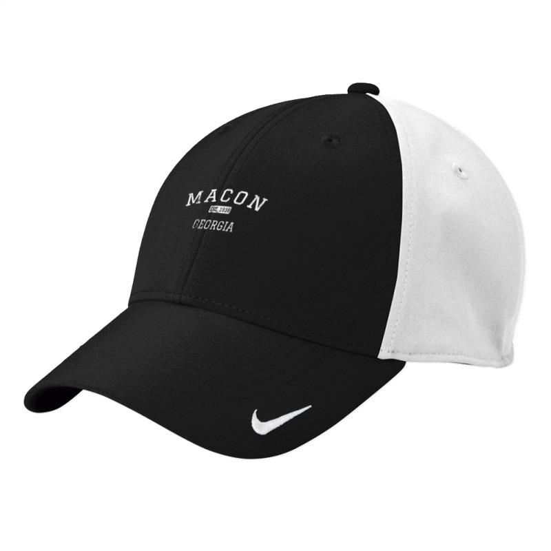 Macon Georgia Ga Vintage T Shirt Nike Dri-FIT Cap by h.avenaver | Artistshot