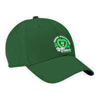 Womens Proud Girlfriend Of A Lyme Disease Warrior Boyfriend V Neck Nike Dri-fit Cap | Artistshot