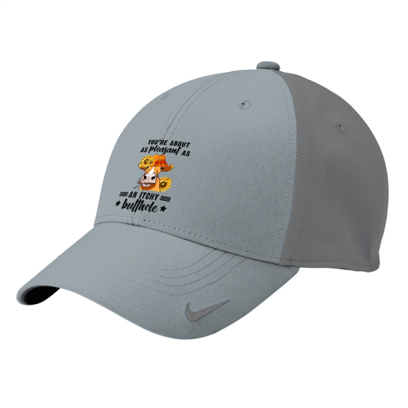 You're About As Pleasant As An Itchy Butthole T Shirt Nike Dri-fit Cap | Artistshot