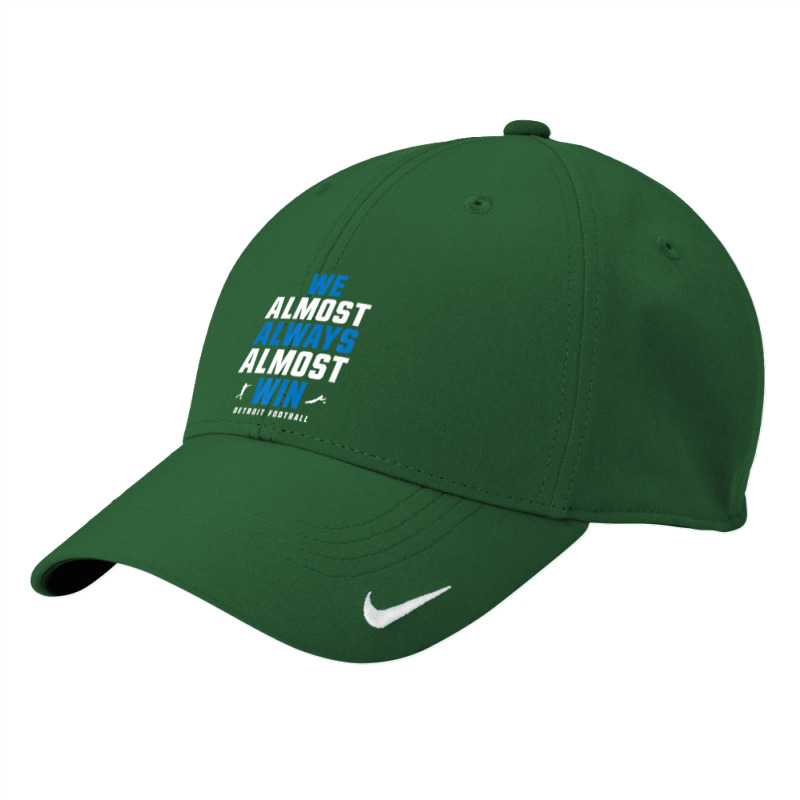 We Almost Always Almost Win ,  Football ,  Funny Lions Premium Nike Dri-fit Cap | Artistshot