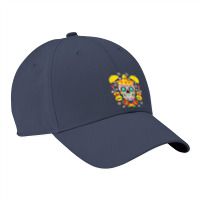 Fiesta Party Sugar Skull Rose Calavera Mexican Cinco De Mayo Nike Dri-fit Cap | Artistshot