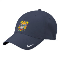 Fiesta Party Sugar Skull Rose Calavera Mexican Cinco De Mayo Nike Dri-fit Cap | Artistshot