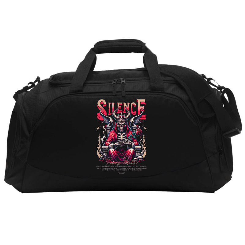 Silence - Sadness Paradise Active Duffel | Artistshot