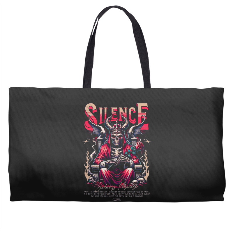 Silence - Sadness Paradise Weekender Totes | Artistshot