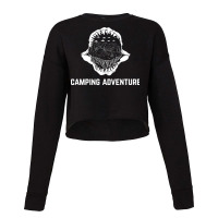 Camping Adventure Hiking Cropped Sweater | Artistshot