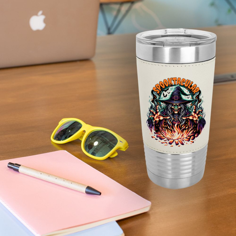 Spooktacular Leatherette Tumbler | Artistshot