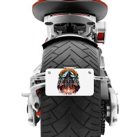 Spooktacular Motorcycle License Plate | Artistshot