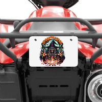 Spooktacular Atv License Plate | Artistshot