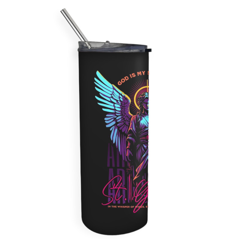 St. Gabriel Skinny Tumbler | Artistshot