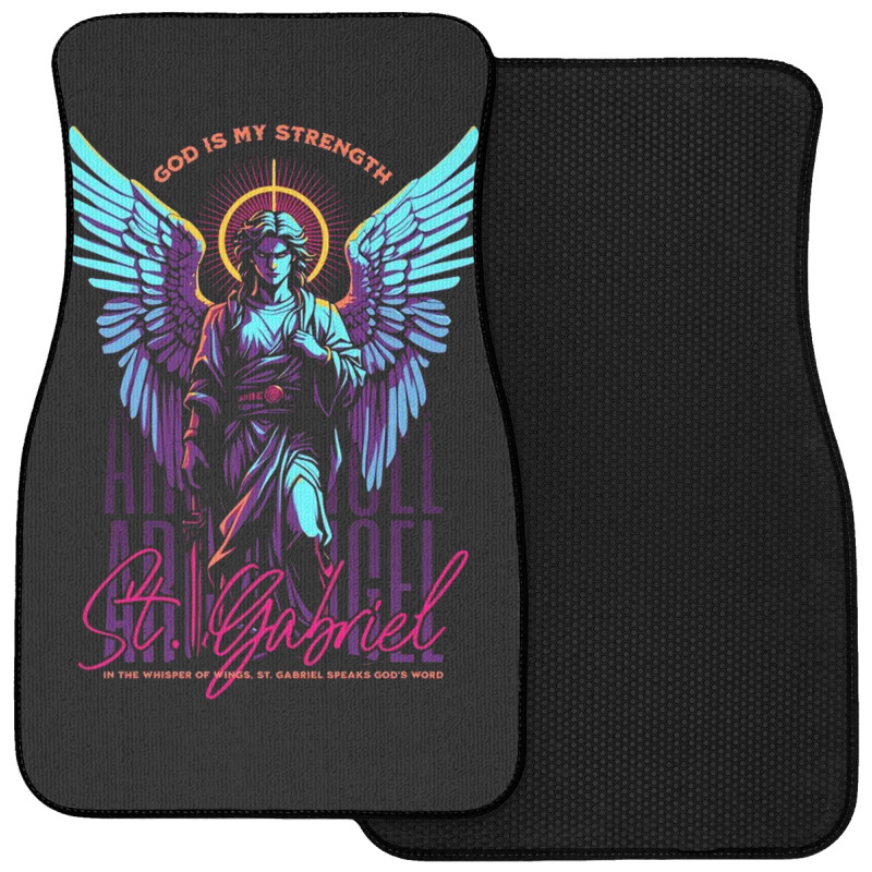 St. Gabriel Front Car Mat | Artistshot