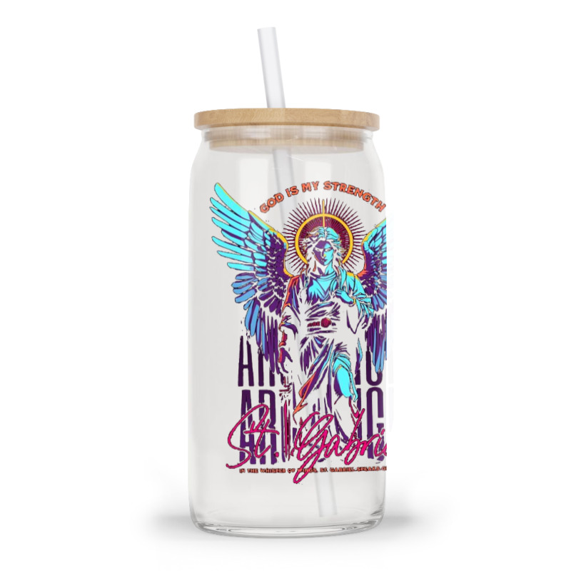 St. Gabriel Glass Tumbler | Artistshot