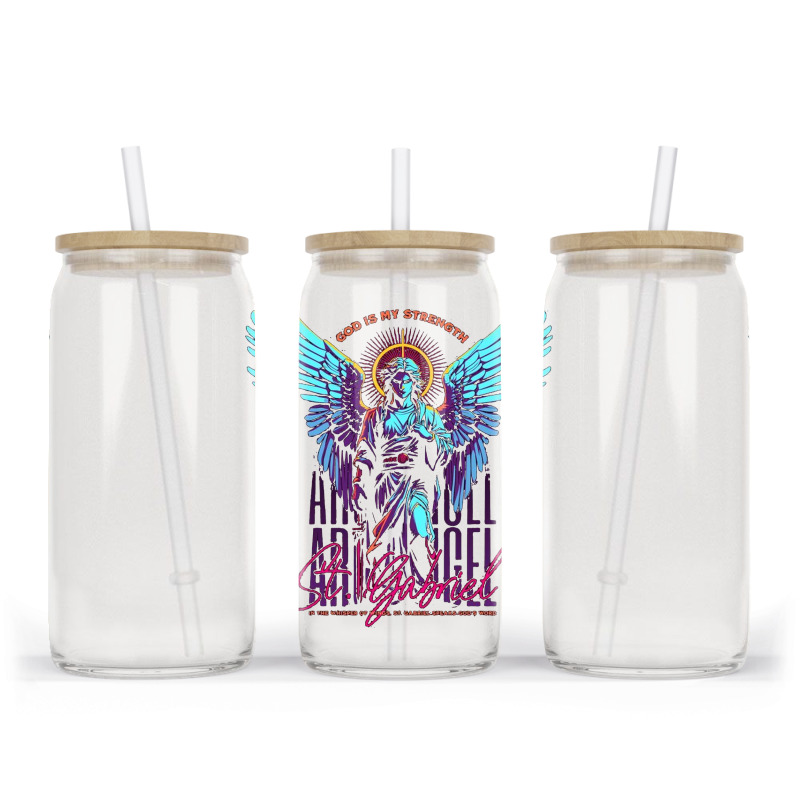 St. Gabriel Glass Tumbler | Artistshot