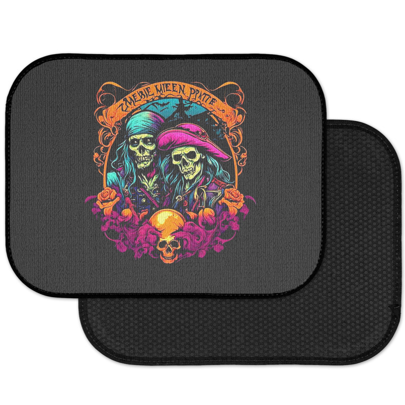 Zombie Pirate Spectral Rear Car Mat | Artistshot