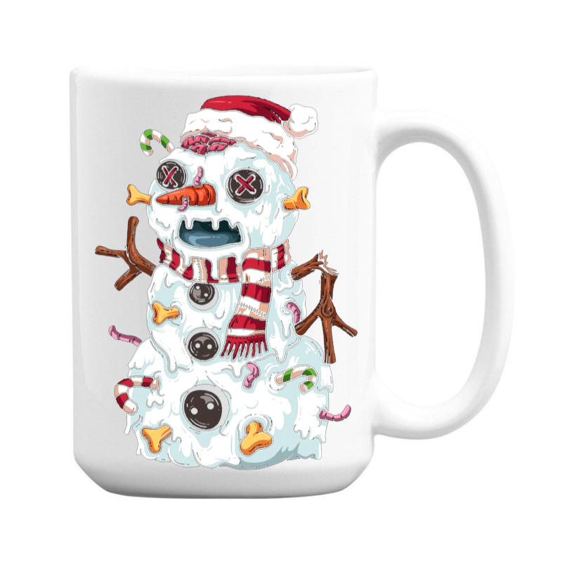 Zombie Snowman 15 Oz Coffee Mug | Artistshot