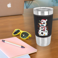 Zombie Snowman Leatherette Tumbler | Artistshot