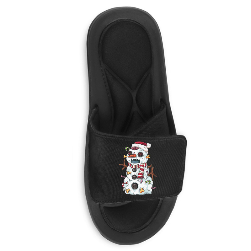 Zombie Snowman Slide Sandal | Artistshot