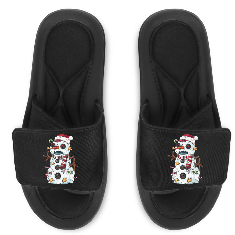 Zombie Snowman Slide Sandal | Artistshot