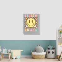 Funny Speech Squad Portrait Canvas Print | Artistshot