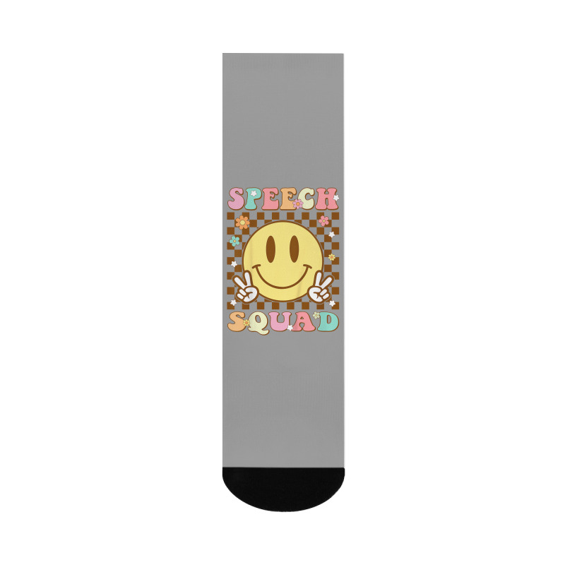 Funny Speech Squad Crew Socks | Artistshot