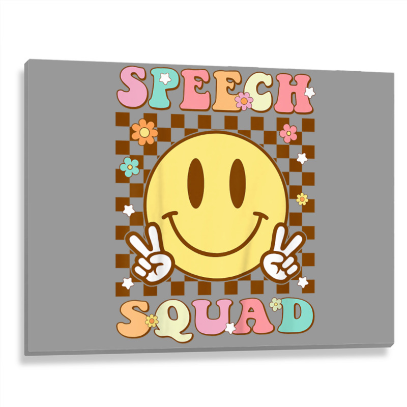 Funny Speech Squad Metal Print Horizontal | Artistshot