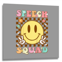 Funny Speech Squad Metal Print Square | Artistshot