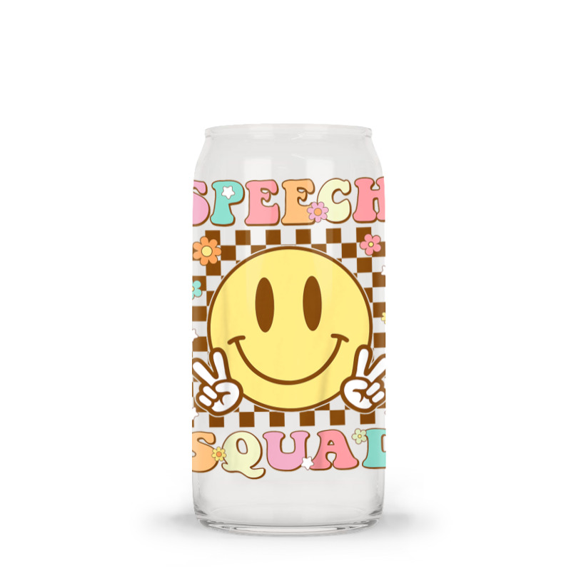 Funny Speech Squad Glass Tumbler | Artistshot