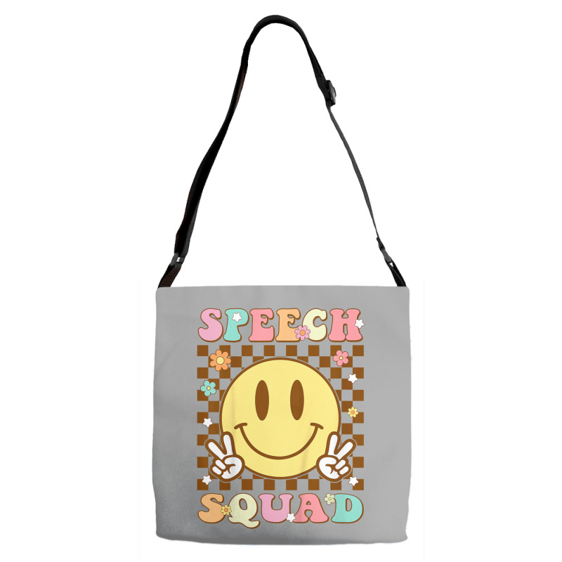 Funny Speech Squad Adjustable Strap Totes | Artistshot