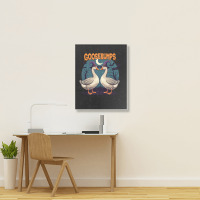 Halloween Goosebumps Portrait Canvas Print | Artistshot