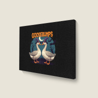 Halloween Goosebumps Landscape Canvas Print | Artistshot