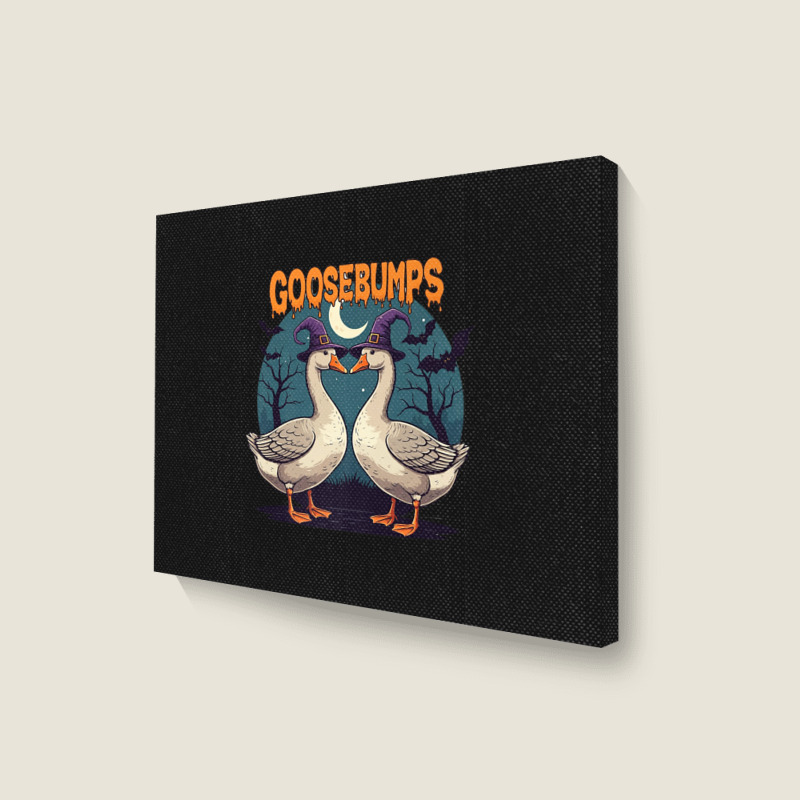 Halloween Goosebumps Landscape Canvas Print | Artistshot